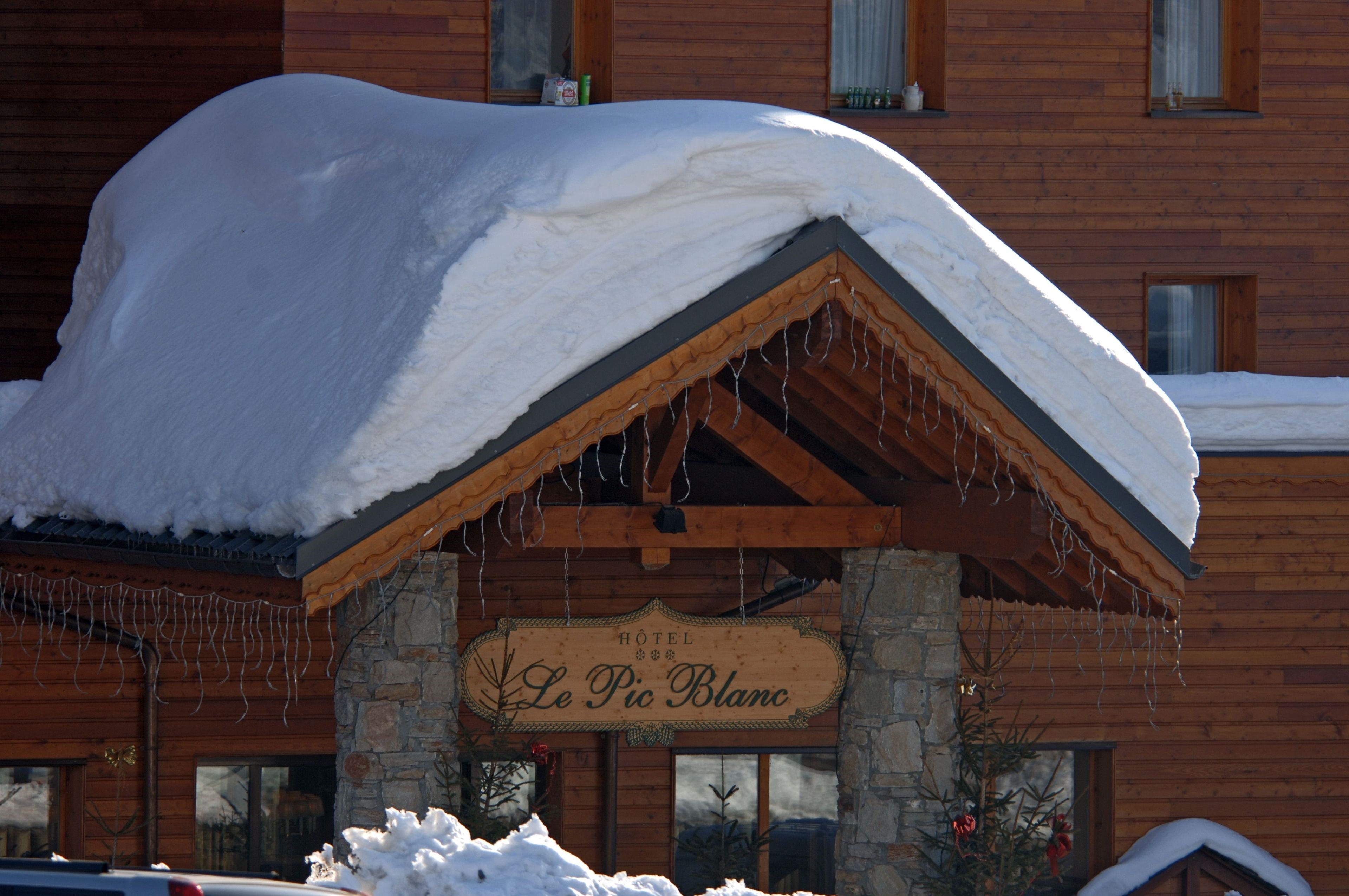 Hotel Le Pic Blanc Alpe d'Huez Exterior foto