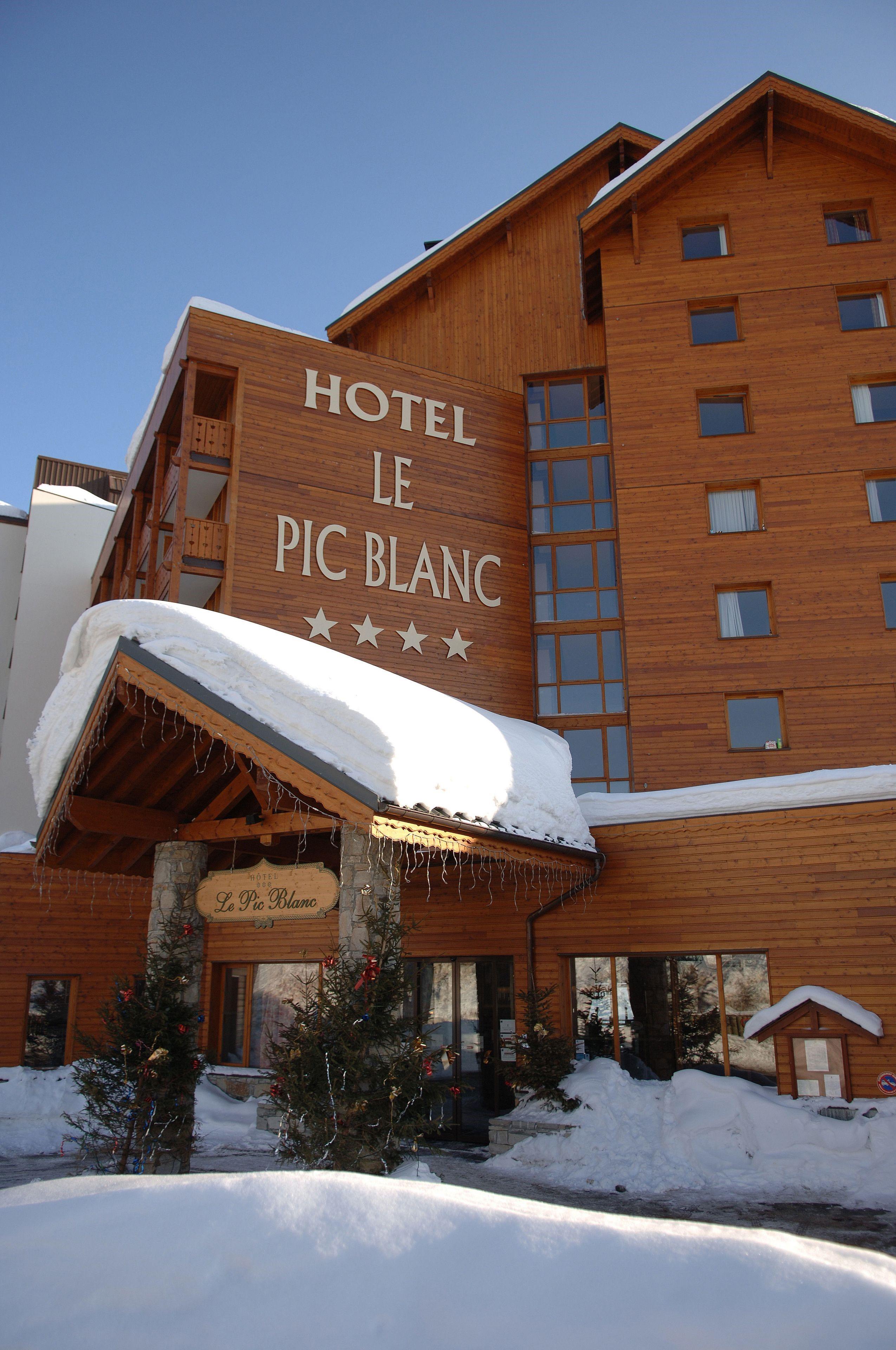 Hotel Le Pic Blanc Alpe d'Huez Exterior foto